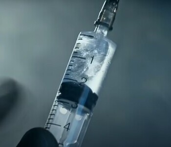 Лечение зависимости от тропикамида в Североуральске Шприц с жидкостью